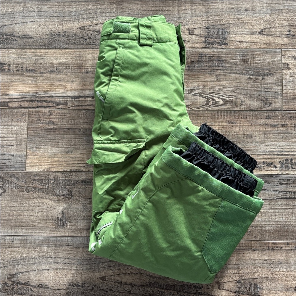 Columbia Kids Snow Pants, size XS 6-7 **Kelly Green Color